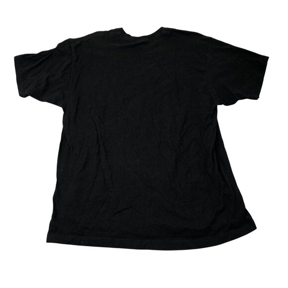 Rick And Morty Mens T-Shirt Size XL Black Crew Neck Graphic Tee Short Sleeve Y2K - Picture 2 of 8